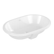 V&B Architectura Sous-meuble lavabo 57x37 cm, ovale, avec trop-plein, blanc