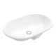 V&B Architectura Sous-meuble lavabo 57x37 cm, ovale, avec trop-plein, blanc-3