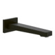 V&B Architectura Square Robinet de baignoire mural, noir mat-1