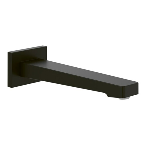 V&B Architectura Square Robinet de baignoire mural, noir mat