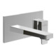 V&B Architectura Square Set de montage mitigeur lavabo monocommande, avec vidage push-open, chrome-1