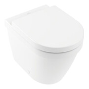 V&B Architectura WC sur pied, cuvette à chasse profonde 37x54cm, sans rebord, D-Flush, blanc C-plus