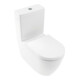 V&B Architectura WC sur pied, cuvette profonde 37x70 cm, f combo, évac. horizontale, blanc-3
