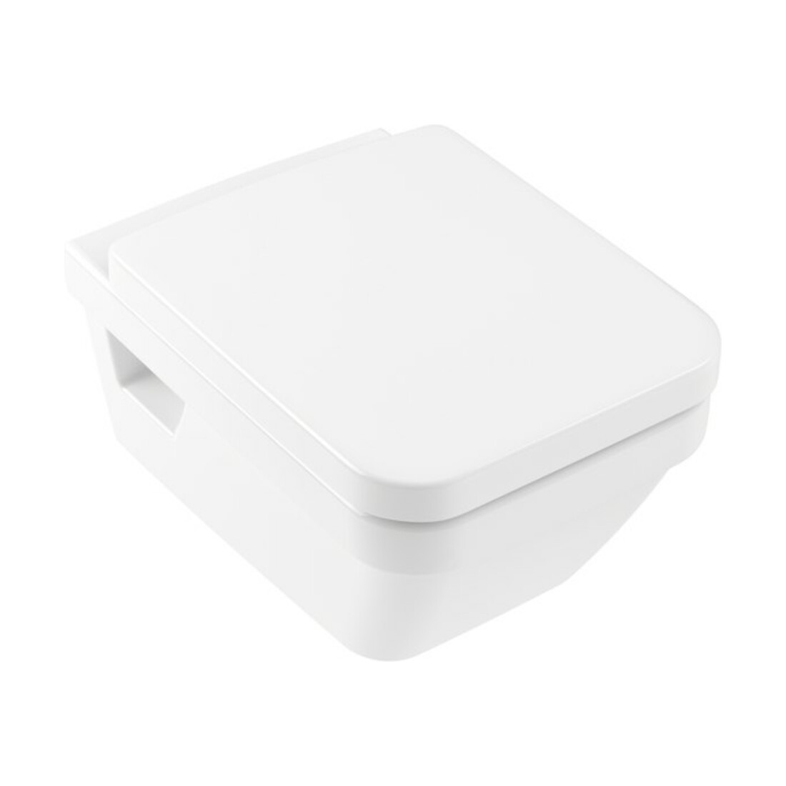 V&B Architectura WC suspendu, cuvette à chasse directe, 37x53cm, blanc