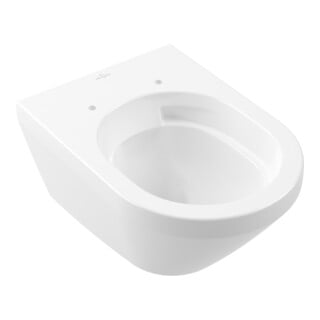V&B Architectura WC suspendu, cuvette à chasse profonde 37x53 cm, rond, évac. horizont., sans rebord, blanc C+