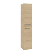 V&B Armoire haute Avento 35x176x40,4 cm, 2 portes, droite, verre, Nord Oa