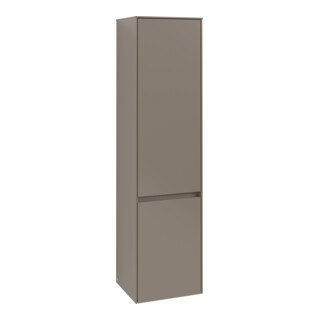 V&B Armoire haute Collaro 40,4x153,8x34,9cm, raccord gauche, graphite