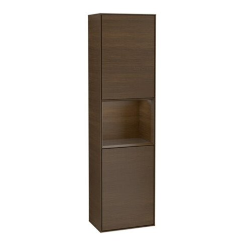 V&B Armoire haute Éclairage mural Finion 41,8x151,6 cm, droite, Reg wal ven, wal ven