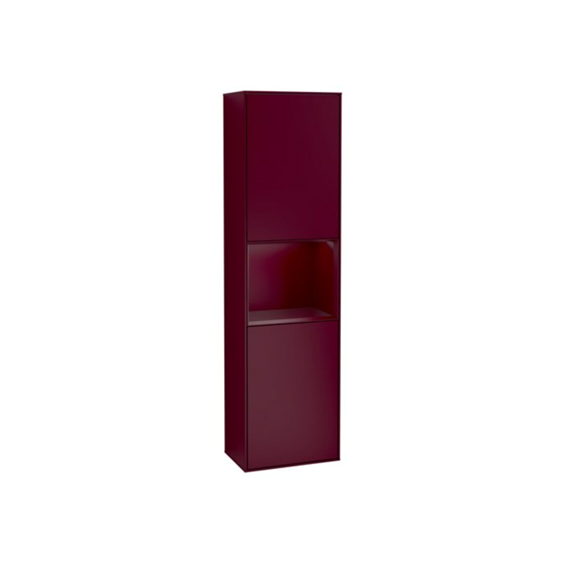 V&B Armoire haute Éclairage mural Finion 41,8x151,6cm, dr, Reg Peo m Lac, Peo m