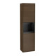V&B Armoire haute Éclairage mural Finion 41,8x151,6cm, droite, Reg bleu m Lac, noyer ven-1