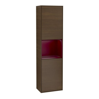 V&B Armoire haute Éclairage mural Finion 41,8x151,6cm, droite, Reg Peo m Lac, wal ven