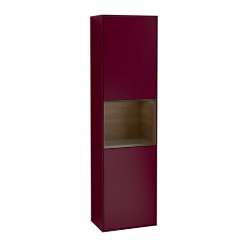V&B Armoire haute Éclairage mural Finion 41,8x151,6cm, droite, Reg wal ven, Peo Mat