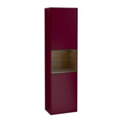 V&B Armoire haute Éclairage mural Finion 41,8x151,6cm, droite, Reg wal ven, Peo Mat