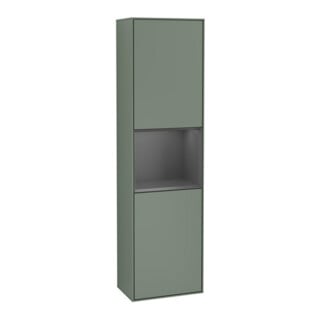 V&B Armoire haute Éclairage mural Finion 41,8x151,6cm, g, Rg A m Lac, Oli. m Lac