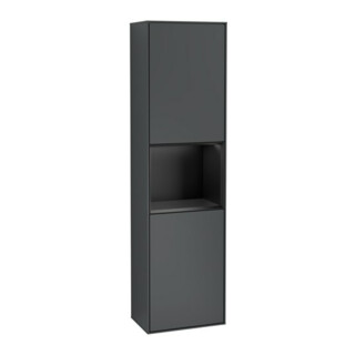 V&B Armoire haute Éclairage mural Finion 41,8x151,6cm, g, Rg b m La, md bl. m Lac