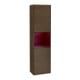 V&B Armoire haute Finion 41,8x151,6 cm, gauche, étagère Peo m Lac, noyer veinée-1