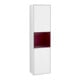 V&B Armoire haute Finion 41,8x151,6 cm, gauche, laquée blanche-1