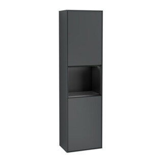 V&B Armoire haute Finion 41,8x151,6 cm, r, Rg b m La, md bl. m Lac