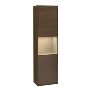 V&B Armoire haute Finion 41,8x151,6cm, droite, placage noyer