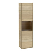 V&B Armoire haute Finion 41,8x151,6cm, droite, placage noyer ven, Oa Veneer