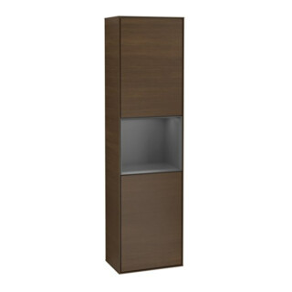 V&B Armoire haute Finion 41,8x151,6cm, droite, Rg A m Lac, noyer veinée