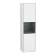 V&B Armoire haute Finion 41,8x151,6cm, g, blanc laqué-1