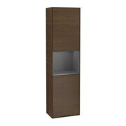 V&B Armoire haute Finion 41,8x151,6cm, g, Rg A m Laqué, noyer veinée