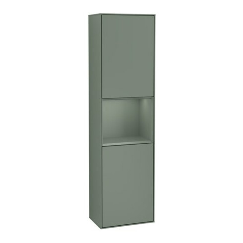 V&B Armoire haute Finion 41,8x151,6cm, g, Rg Ol avec laque, Oli. avec laque