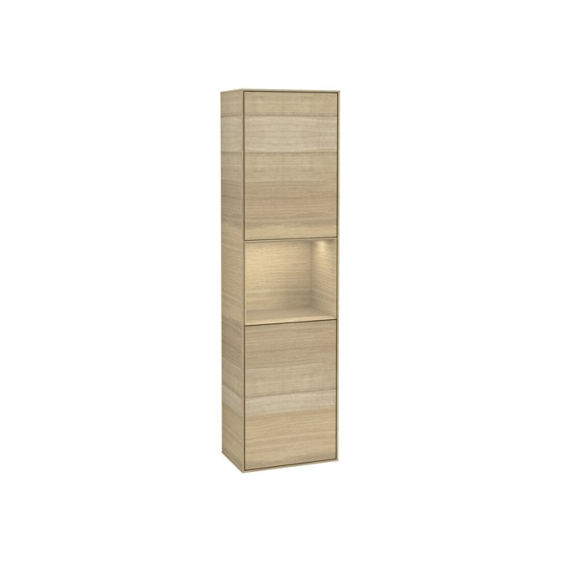 V&B Armoire haute Finion 41,8x151,6cm, gauche, placage Oa Venerr, Oa ven