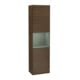 V&B Armoire haute Finion 41,8x151,6cm, r, étagère oli. m lac, noyer veinée-1