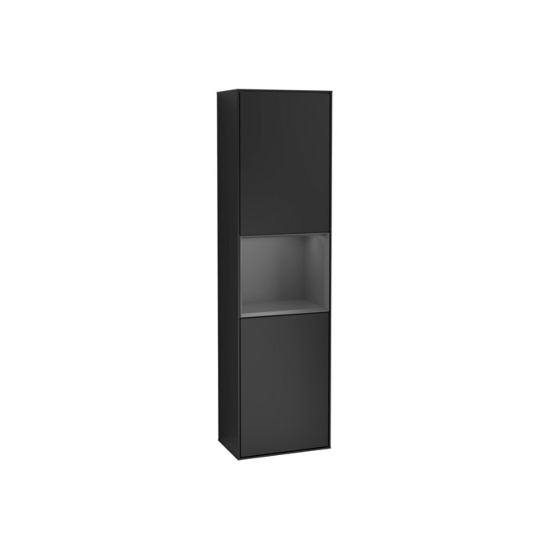 V&B Armoire haute Finion 41,8x151,6cm, r, Rg A m Lac, bleu m Lac