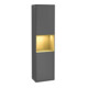 V&B Armoire haute Finion 41,8x151,6cm, r, Rg g m Laqué, Anthracite m-1