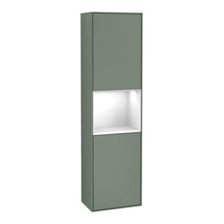 V&B Armoire haute Finion 41,8x151,6cm, r, Rg g w Lac, Oli. m Lac
