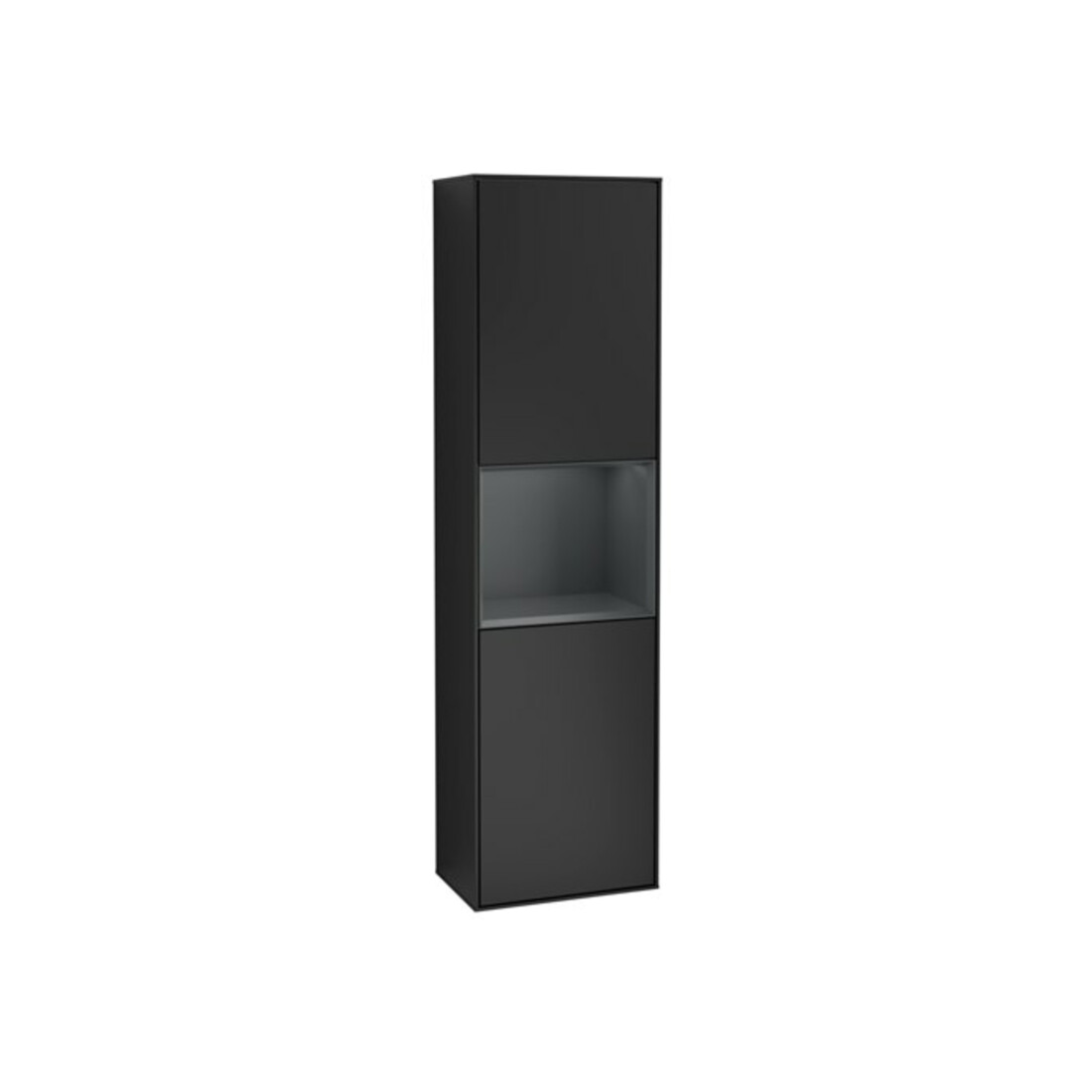 V&B Armoire haute Finion 41,8x151,6cm, r, Rg md b m La, bla m Lac