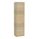 V&B Armoire haute Finion 41,8x151,6x27cm, porte à gauche, placage chêne-1