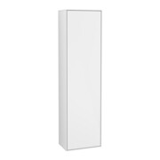 V&B Armoire haute Finion 41,8x151,6x27cm, porte droite, blanc brillant Laqué