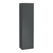 V&B Armoire haute Finion 41,8x151,6x27cm, porte droite, bleu moyen mat avec laque