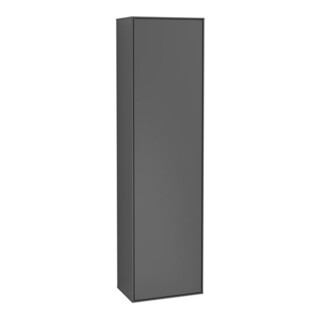 V&B Armoire haute Finion 41,8x151,6x27cm, porte gauche, gris mat Lac