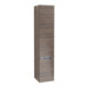 V&B Armoire haute Subway 2.0 35x165x37cm, gauche, chrome mat, chêne Arizona-1