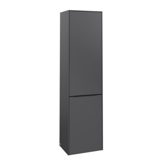 V&B Armoire haute Subway 3.0 40x171x36,2 cm, porte L/Gr bleu volcan, graphique
