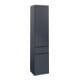 V&B Armoire haute Subway 3.0 40x171x36,2cm, Porte droite/grise avant bleue, Mar. bleue-1