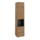 V&B Armoire haute Subway 3.0 40x171x36,2cm, porte droite/grise bleu volcan, sans poignée-1