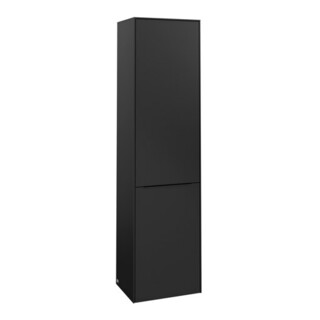 V&B Armoire haute Subway 3.0 40x171x36,2cm, porte droite/grise devant bleu, bleu volcan