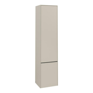 V&B Armoire haute Subway 3.0 40x171x36,2cm, porte droite/grise, gris cachemire