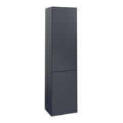 V&B Armoire haute Subway 3.0 40x171x36,2cm, porte droite/grise monochrome, bleu marine