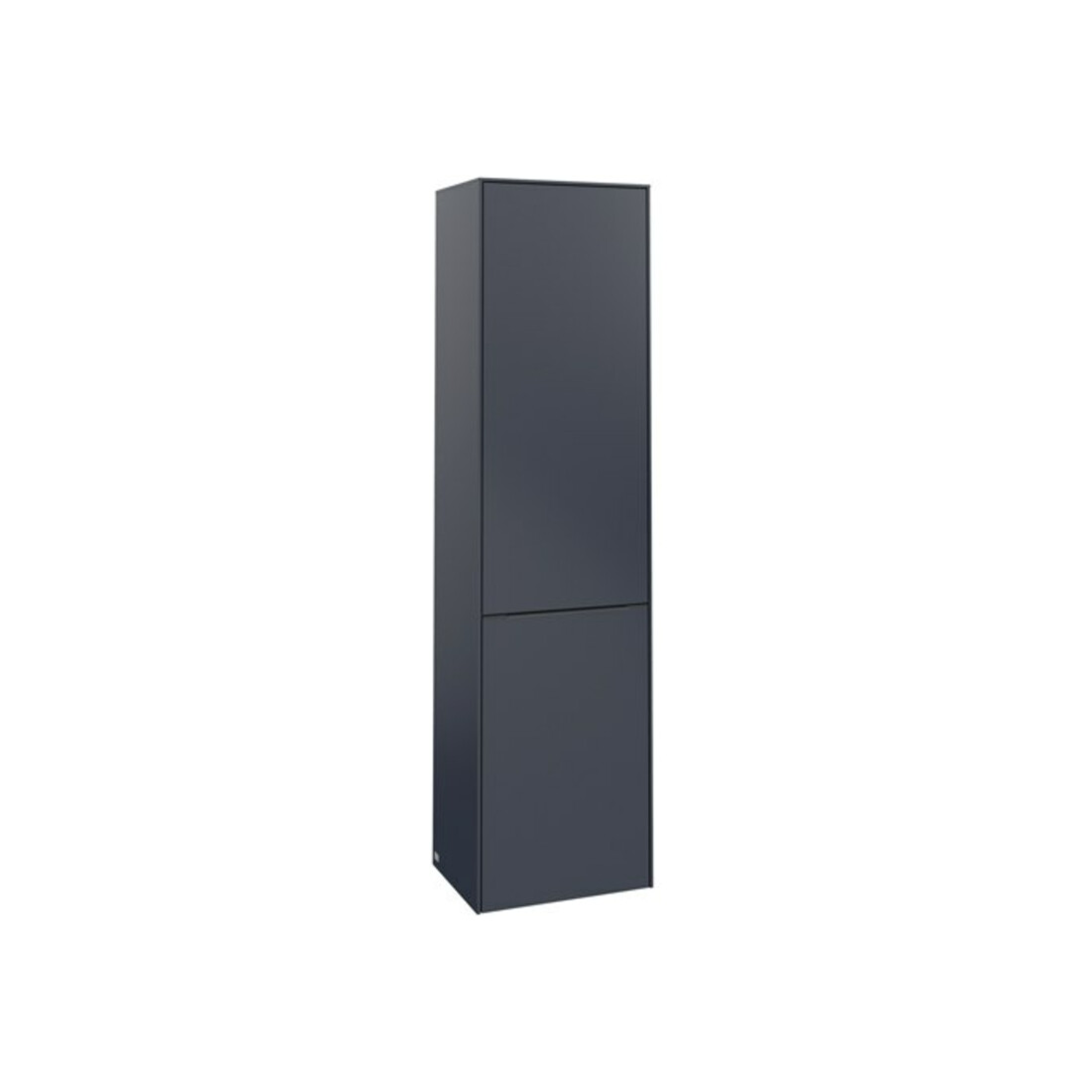 V&B Armoire haute Subway 3.0 40x171x36,2cm, porte droite/grise monochrome, bleu marine