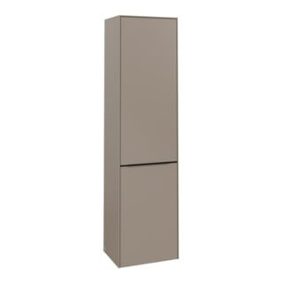 V&B Armoire haute Subway 3.0 40x171x36,2cm, porte droite/poignée bleu volcan, Tau