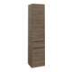 V&B Armoire haute Subway 3.0 40x171x36,2cm, porte gauche/grise, Ariz. Oa-1