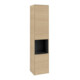 V&B Armoire haute Subway 3.0 40x171x36,2cm, porte gauche/grise bleu, Nord Oa-1