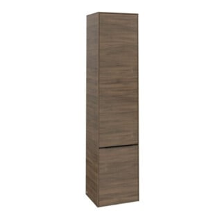 V&B Armoire haute Subway 3.0 40x171x36,2cm, porte gauche/grise devant, Ariz. Oa